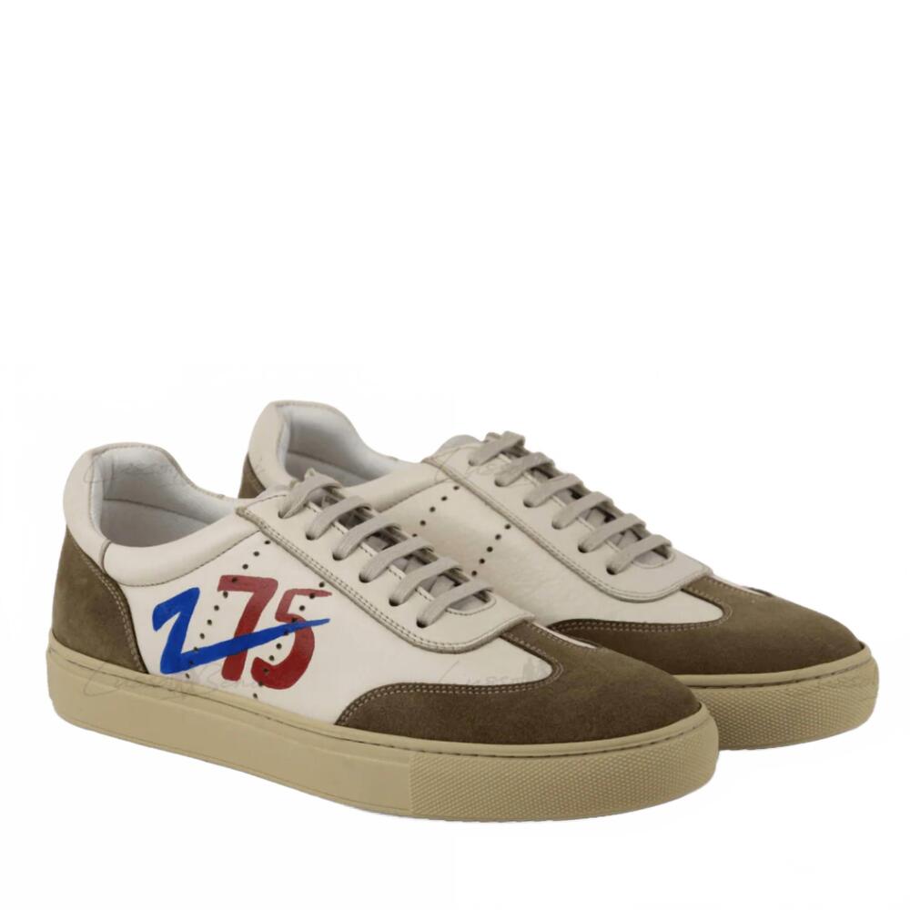NEW LUSSO BENI men's sartre sneakers in white